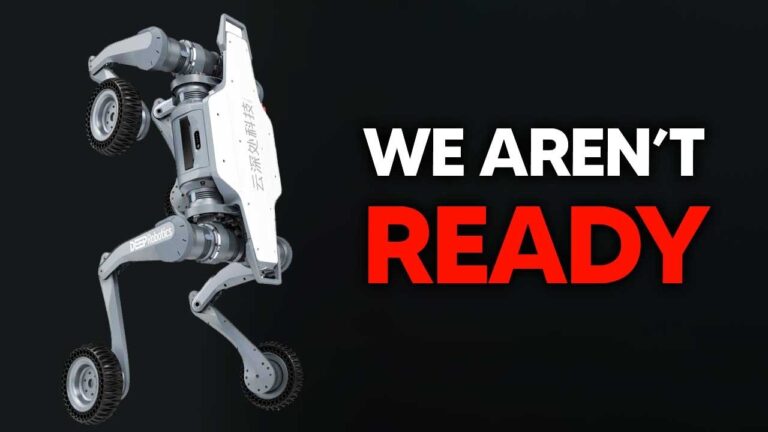 Chinas New “AI Robots Are Way Too Advanced (Deep Robotics Lynx All-Terrain Robot)