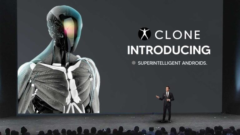 Clone Robotics New Superintelligent Androids Sup[rise Everyone