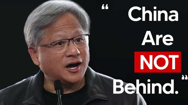 Nvidia Ceo STUNS “China Are NOT Behind…”