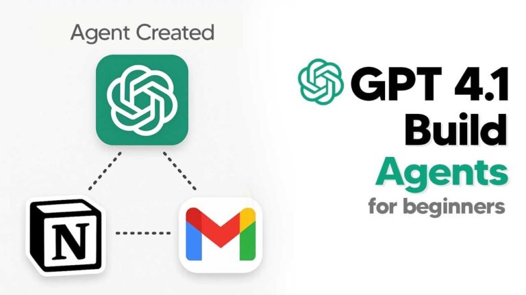 How To Build AI Agents With ChatGPT (GPT 4.1)
