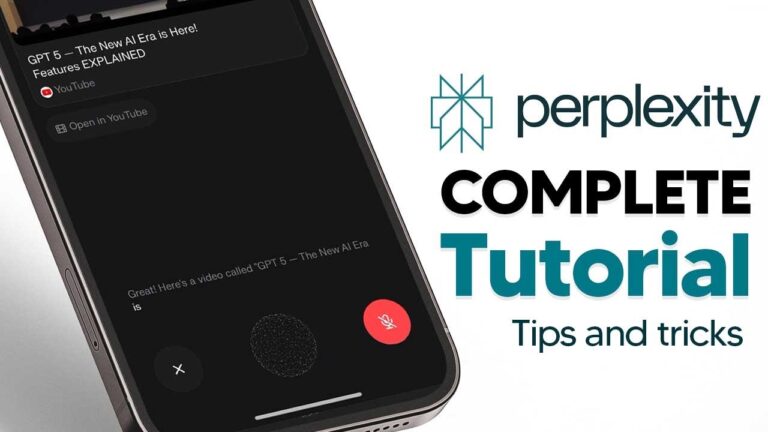 Perplexity iOS Voice Assistant Tutorial – How To Use Perplexity AI Voice Assitant