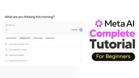 Meta AI Tutorial – How To Use Meta AI